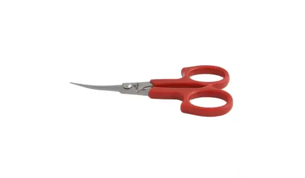 Plastik Saplı Eğri Nakış Makası (5.12 - 130Mm) / HS-1553