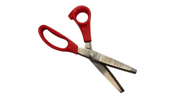 Plastik Saplı Sürfile Zikzak Makası 9-1/4 İnç 23.3Cm / A-85