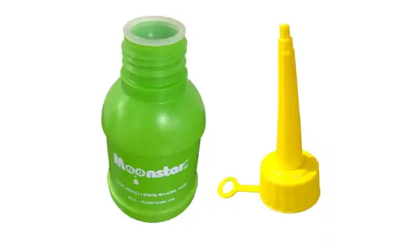 Plastik Uçlu Yeşil Renk Yağdanlık 100Cc