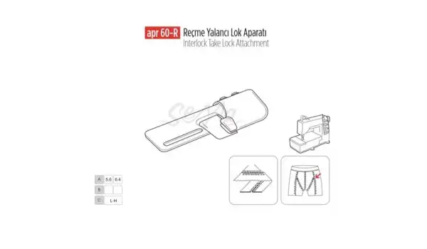 Reçme Yalancı Lock Ayarlı Apara 5.6 - 6.4Mm / APR 60-R