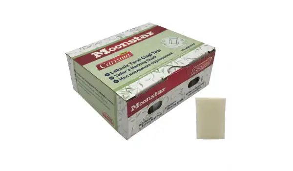 Sabun Çizgi Taşı Beyaz 100 Adet / CARISMA-02