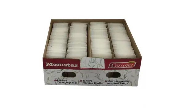 Sabun Çizgi Taşı Beyaz 100 Adet / CARISMA-02