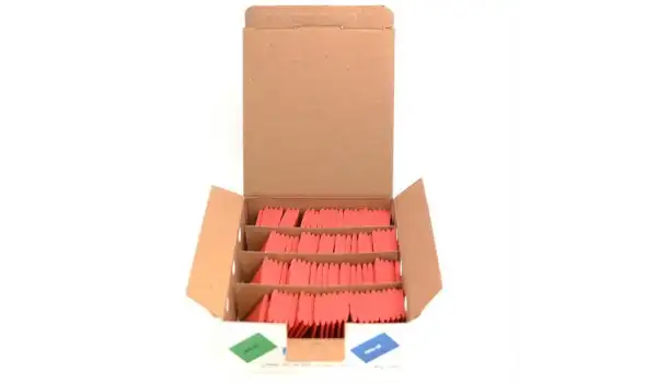 Sabun Çizgi Taşı Kırmızı 100 Adet / MUSI-04