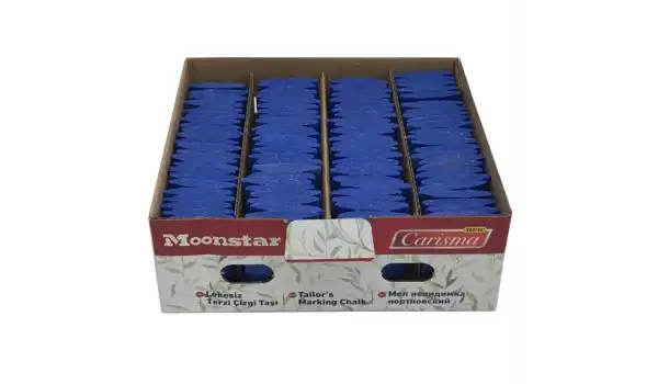 Sabun Çizgi Taşı Mavi 100 Adet / CARISMA-03