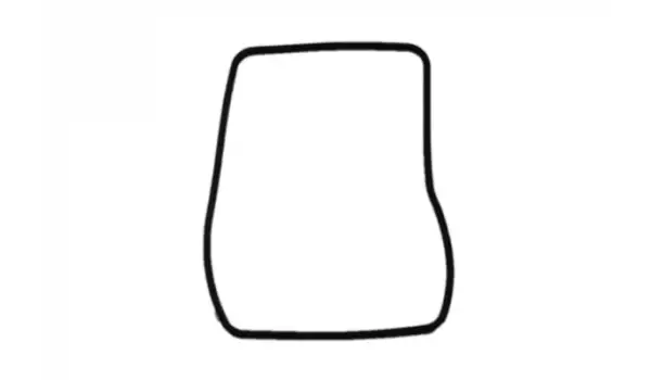 Siruba Reçme Makine Ön Kapak Contası /MA12J