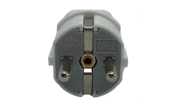 Topraklı Erkek Fiş Düz Tip 16A 250V / TS TFB 1010