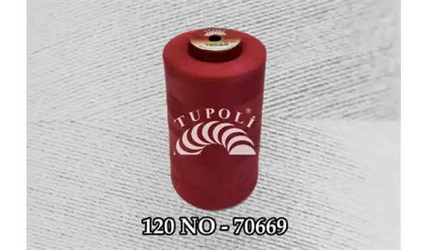 Tupoli 120 Numara 70669 İlikli Polyester Dikiş İpliği