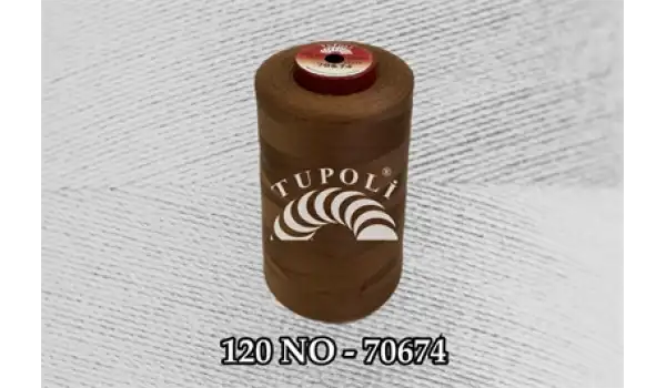 Tupoli 120 Numara 70674 İlikli Polyester Dikiş İpliği