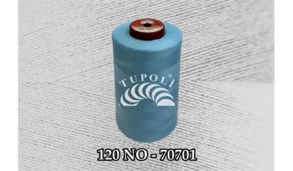 Tupoli 120 Numara 70701 İlikli Polyester Dikiş İpliği