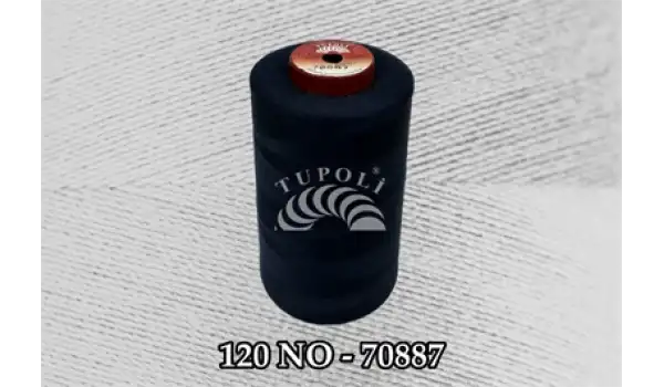 Tupoli 120 Numara 70887 İlikli Polyester Dikiş İpliği