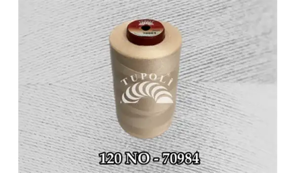 Tupoli 120 Numara 70984 İlikli Polyester Dikiş İpliği
