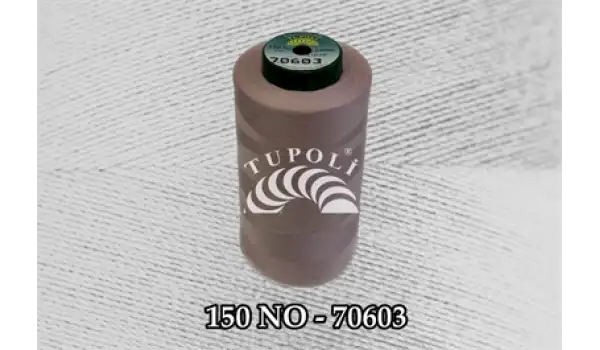 Tupoli 150 Numara 70603 İlikli Polyester Dikiş İpliği
