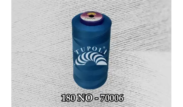 Tupoli 180 Numara 70006 İlikli Polyester Dikiş İpliği