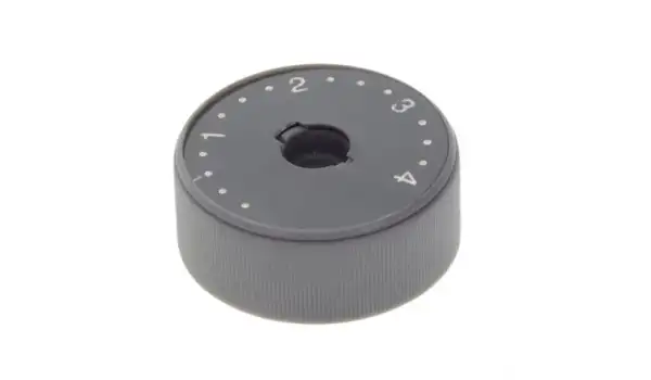 Typical GC-302/303 Plastik 4 Haneli Siyah Numaratör / LXF-80529 (A1172-1A)