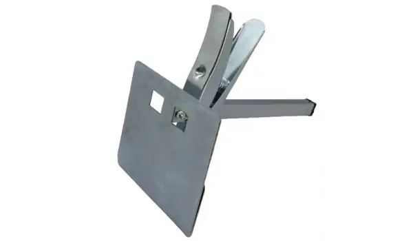 Üstten Basmalı Geniş Tabanlı Pastal Maşası (16Cm) / CLMP-14