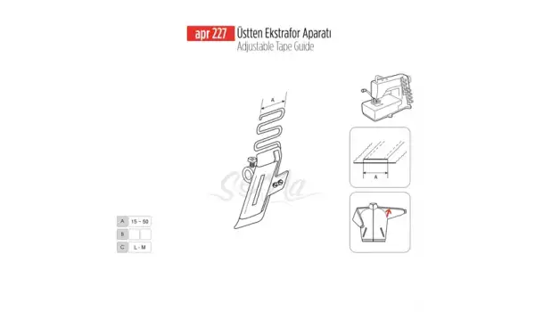 Üstten Ekstrafor Aparatı 19Mm / APR 227