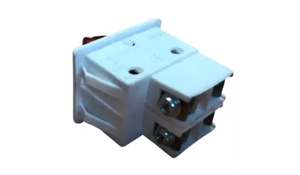 Ütü Işıklı Anahtar Beyaz Gövdeli / TY ANH GNS1