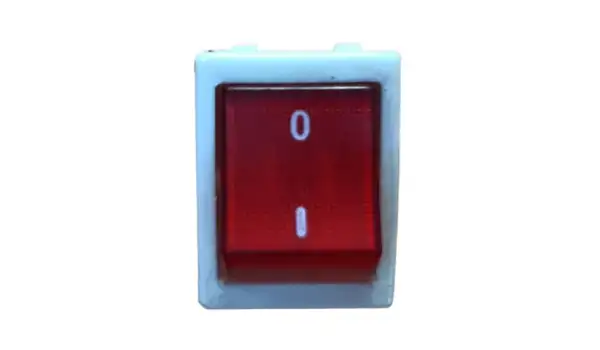 Ütü Işıklı Anahtar Beyaz Gövdeli / TY ANH GNS1