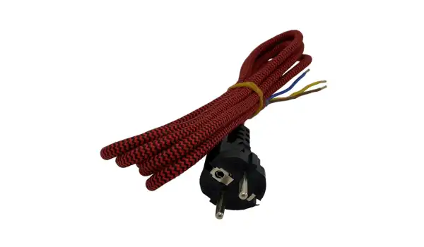 Ütü Kablosu 3X1(56) 2.5 Metre / SY UK 3125