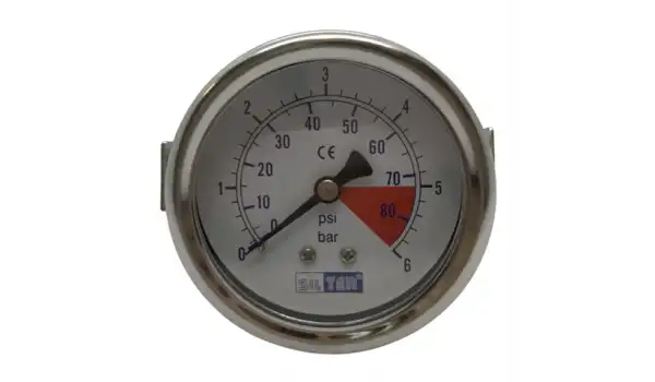 Ütü Manometre Pano Tip 6 Bar 90 Psi / TS MN 636