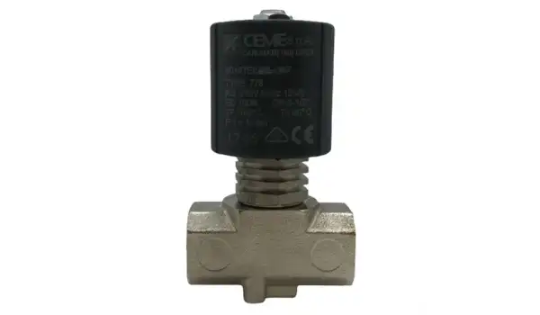 Ütü Solenoid Valf 1/2 (2 Yollu-Konik) / 9014