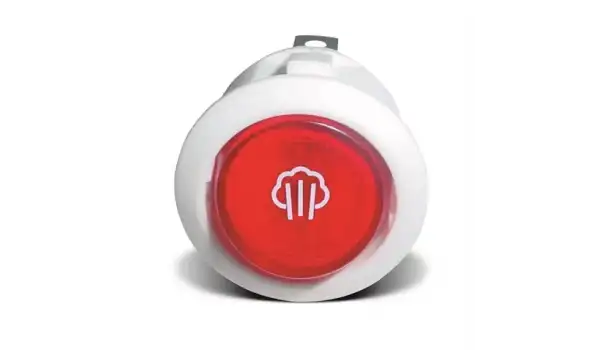 Ütü Yuvarlak Işıklı Buhar Logolu Anahtar / TY YA 01