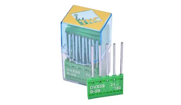 Uzun Lastik Dikiş İğnesi / DVX59 (62X59) 24/180 50ADET