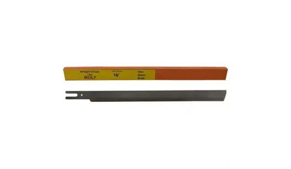 Wolf Dik Kumaş Kesim Motor Yüksek Karbonlu Bıçak 10İnç HSS 12Adet
