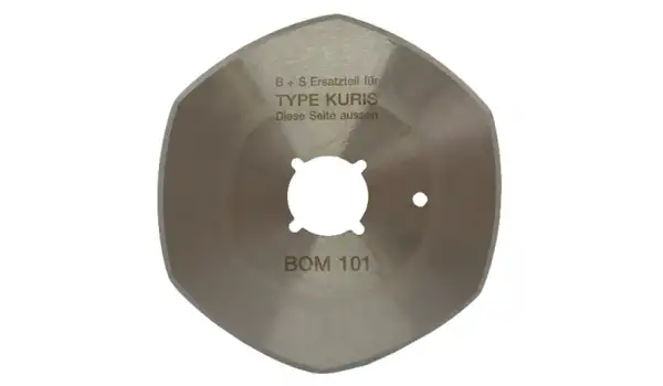 Yuvarlak Kesim Motor 6 Köşe Bıçak / BOM100(6)