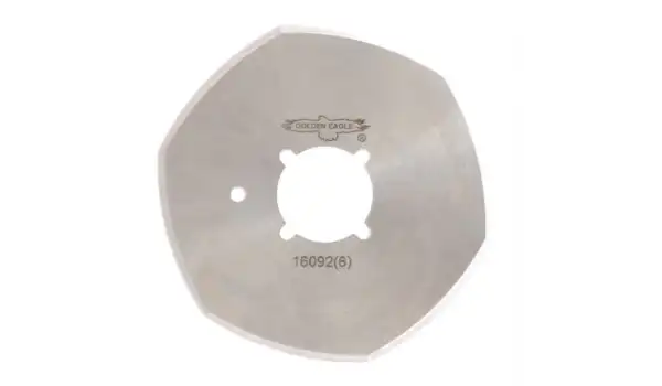 Yuvarlak Kesim Motor 6 Köşe Bıçak / BOM80(6) (16092)