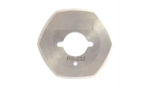 Yuvarlak Kesim Motor 6 Köşe Bıçak / RS-232(6)