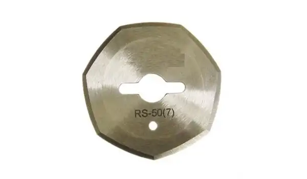 Yuvarlak Kesim Motor 7 Köşe Bıçak / RS-50(7)