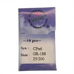 Ayakkabı Makinesi İğnesi / Cpx6  25/200 No 10 Adet