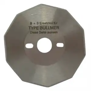 Bullmer Kumaş Kesim Motor Yüksek Karbonlu 10 Köşe Hoogs Bıçak / 5478(604) HSS