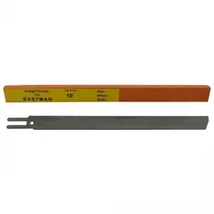 Dik Kumaş Kesim Motoru Yüksek Karbonlu 10İnç Bıçak / VME10 HSS 12ADET