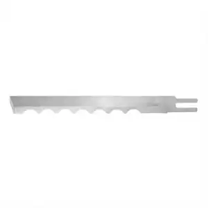 Dik Kumaş Kesim Motoru Yüksek Karbonlu Dalgalı Bıçak / 10EW HSS 12ADET