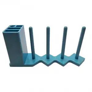 Dikiş Makinesi Mıknatıslı Masura Koyma Aparatı 3Lü Tek Kutulu Mavi