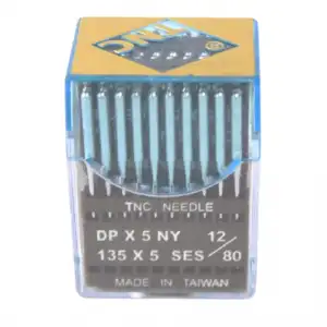 Düz Makine Kalın Dip Dikiş İğnesi / DPX5 SES 12/80 100ADET