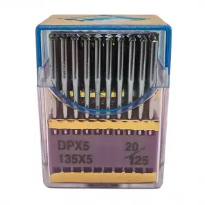 Düz Makine Kalın Dip Yanmaz Dikiş İğnesi / DPX5 SES PVD 20/125 100ADET