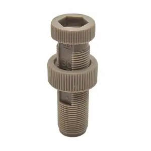 Düz Makine Plastik Ayak Baskı Vida Ve Somunu / S31012-001+S31013-001