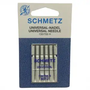 Ev Tipi Aile Dikiş Makinesi İğnesi / HAX1 SES 12/80 5 Adet