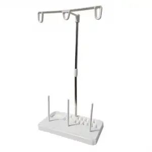 Ev Tipi Dikiş Makinesi Beyaz Plastik Çardak Seti (Metal Borulu) / TS-500