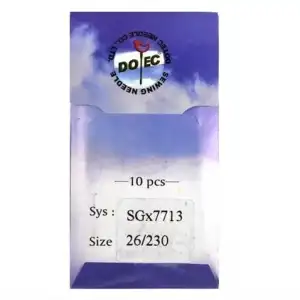 Halı Overlok Dikiş İğnesi / SGX7713/DK 2500 26/230 10ADET