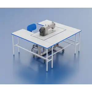 Kardesan Komple Makina Tezgahı Mdf Lam 181Cm X 150Cm Yük 76Cm