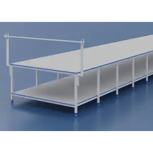 Kardesan Serim Masası 100Cm X 180Cm Altlı Üstü Suntalam