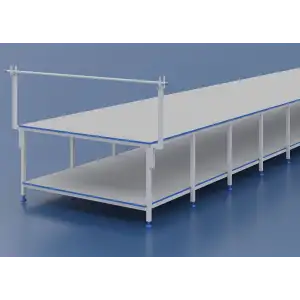 Kardesan Serim Masası 100Cm X 180Cm Altlı Üstü Suntalam