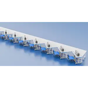 Kardesan Z Bant Tezgahı Mdflam 40X40 Profil Uz:153Cm Önü 48 Cm Eni 125Cm