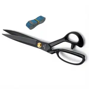 Siyah Saplı Paslanmaz Çelik Somunlu 11İnç Makas /  HS-11 (11)