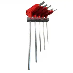 T Saplı İki Uçlu Alyan Anahtar Takımı 5 Parça