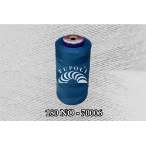 Tupoli 180 Numara 70006 İlikli Polyester Dikiş İpliği